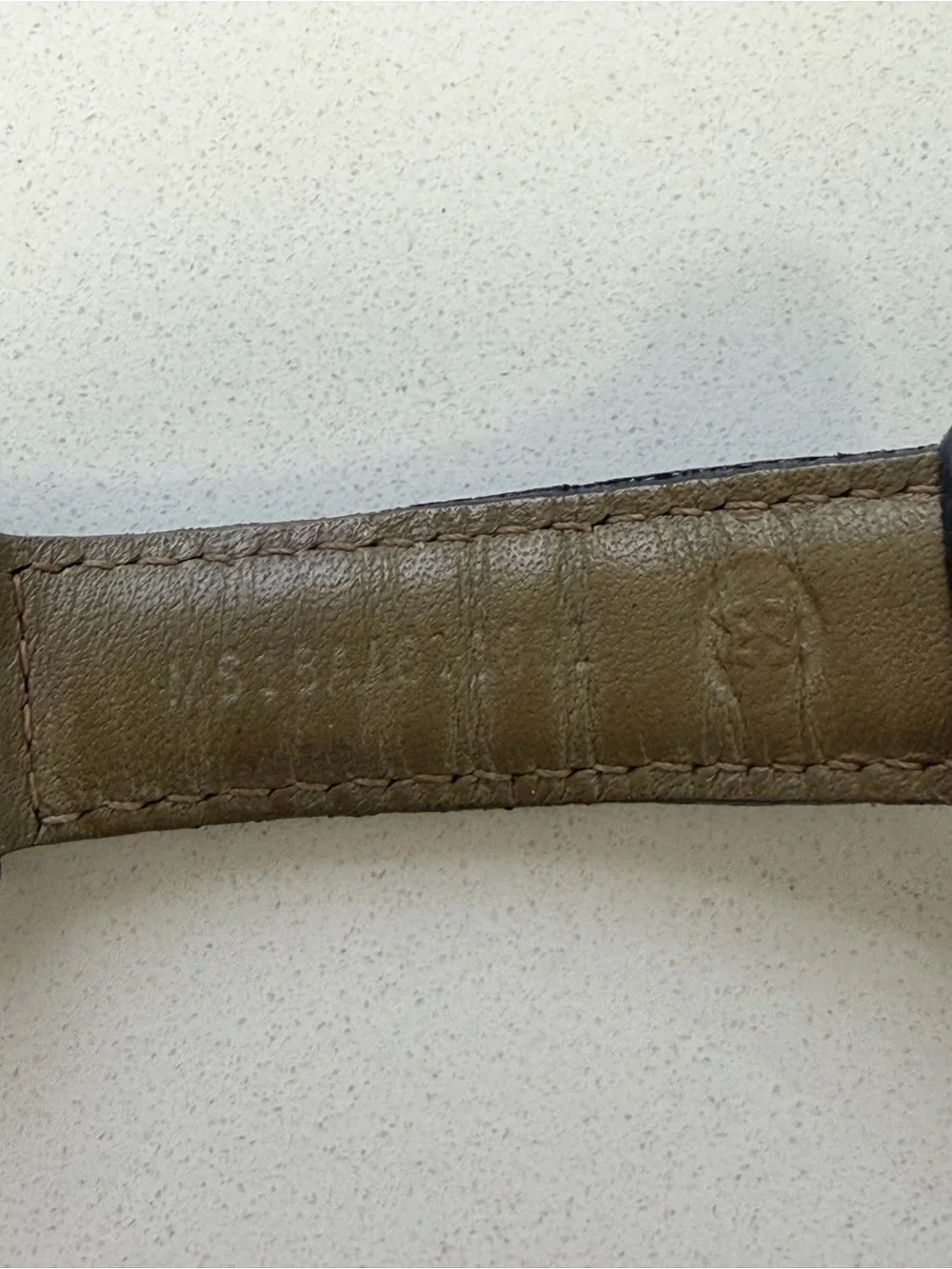 Black Black Genuine Alligator Watch Strap with Silver Buckle Size 18